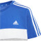 adidas Tiberio 3-Streifen Colorblock T-Shirt Kinder