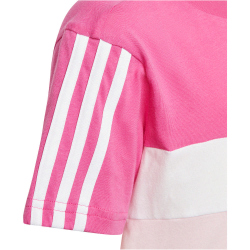 adidas Tiberio 3-Streifen Colorblock Cotton T-Shirt Kinder