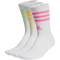 3er Pack adidas 3-Streifen Cushioned Crew Retro-Socken