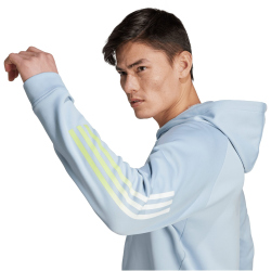 adidas Train Icons 3-Streifen Trainings-Hoodie Herren