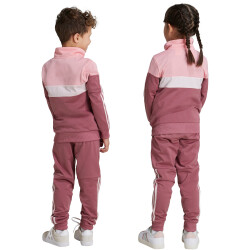 adidas Tiberio 3-Streifen Colorblock Shiny Trainingsanzug Kinder