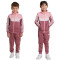 adidas Tiberio 3-Streifen Colorblock Shiny Trainingsanzug Kinder