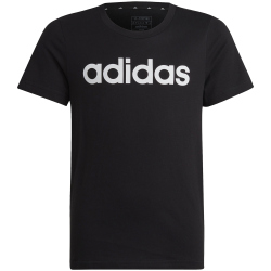 adidas Essentials Linear Logo Cotton Slim Fit T-Shirt Kinder