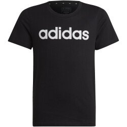 adidas Essentials Linear Logo Cotton Slim Fit T-Shirt Kinder