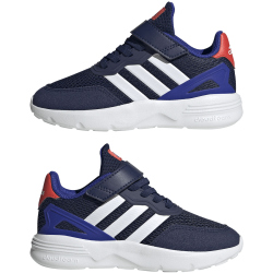 adidas Nebzed Elastic Lace Top Strap Sneaker Kinder