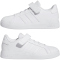adidas Grand Court Elastic Lace and Top Strap Sneaker mit Klettverschluß Kinder