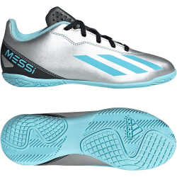 adidas X Crazyfast Messi.4 Indoor Fu&szlig;ballschuhe Kinder