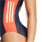 adidas 3-Streifen Colorblock Badeanzug Damen
