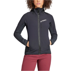 adidas TERREX Techrock Fleece Windjacke mit Kapuze Damen