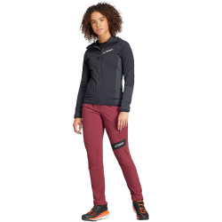 adidas TERREX Techrock Fleece Windjacke mit Kapuze Damen
