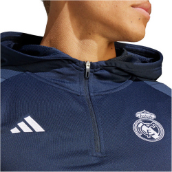 adidas Real Madrid Tiro 23 1/4-Zip Hoodie Herren