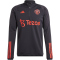 adidas Manchester United Tiro 23 1/4-Zip Trainingsoberteil Herren