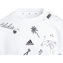 adidas Brand Love Allover Print Sweatshirt Kinder