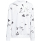 adidas Brand Love Allover Print Sweatshirt Kinder