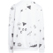 adidas Brand Love Allover Print Sweatshirt Kinder