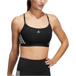 adidas Aeroreact 3-Streifen Light-Support Sport-BH Damen