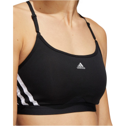 adidas Aeroreact 3-Streifen Light-Support Sport-BH Damen