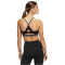 adidas Aeroreact 3-Streifen Light-Support Sport-BH Damen