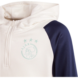 adidas Ajax Amsterdam Tiro 23 1/4-Zip Hoodie Kinder