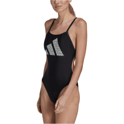 adidas 3-Streifen Print Badeanzug Damen