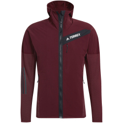 adidas Techrock Flooce Wind Hooded Fleecejacke Herren