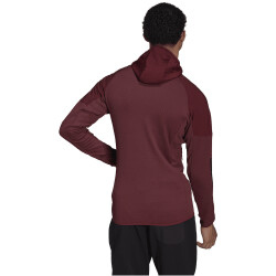 adidas Techrock Flooce Wind Hooded Fleecejacke Herren