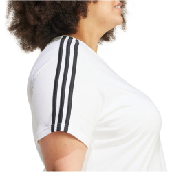 adidas Essentials Slim 3-Streifen T-Shirt Damen