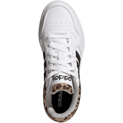 adidas Hoops 3.0 Low Classic Leopard Graphic Sneaker Damen
