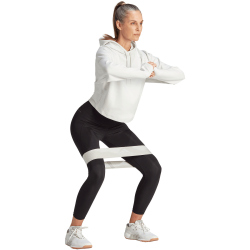 adidas Train Essentials Train Cotton 3-Streifen Hoodie Damen ADB3 - orbgry/white S