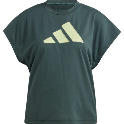 adidas Train Icons Regular Fit Logo Trainingsshirt Damen...