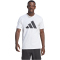 adidas Train Essentials Feelready Logo Training T-Shirt Herren 001A - white/black M