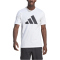 adidas Train Essentials Feelready Logo Training T-Shirt Herren 001A - white/black M