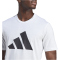 adidas Train Essentials Feelready Logo Training T-Shirt Herren 001A - white/black M