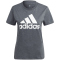 adidas Loungewear Essentials Logo T-Shirt Damen 9407 - dgreyh/white XS