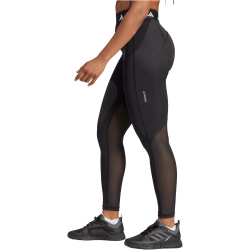 adidas Techfit Stash Pocket Full-Length Leggings Damen 095A - black/white XXS