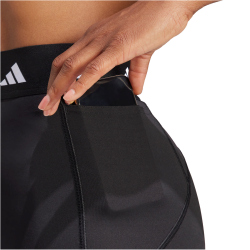 adidas Techfit Stash Pocket Full-Length Leggings Damen 095A - black/white S