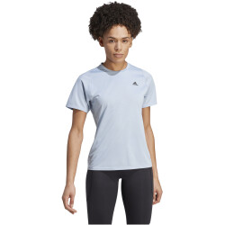 adidas Run Icons Running T-Shirt Damen AEWP - wonblu L
