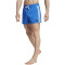 adidas 3-Streifen CLX Badeshorts Herren 56F0 - broyal/white L