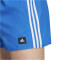 adidas 3-Streifen CLX Badeshorts Herren 56F0 - broyal/white L