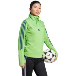 adidas Tiro 23 Club Winterized 1/4-Zip Sweatshirt Damen AEXW - seluli/arcngt XXS