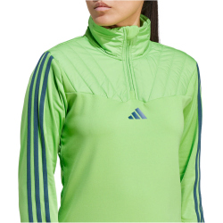 adidas Tiro 23 Club Winterized 1/4-Zip Sweatshirt Damen AEXW - seluli/arcngt XXS
