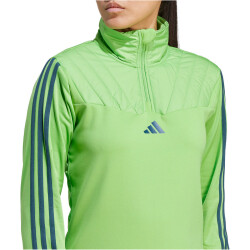 adidas Tiro 23 Club Winterized 1/4-Zip Sweatshirt Damen AEXW - seluli/arcngt XL