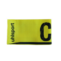 2er Pack uhlsport Spielführerarmbinde fl. gelb/shockred Junior