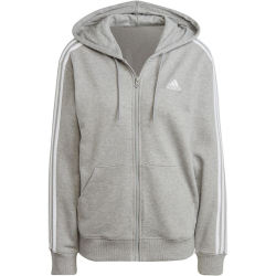 adidas Essentials 3-Streifen French Terry Kapuzenjacke...
