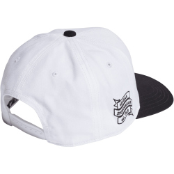 adidas Snapback Logo Cap 001A - white/black OSFM