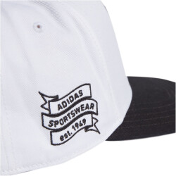 adidas Snapback Logo Cap 001A - white/black OSFM