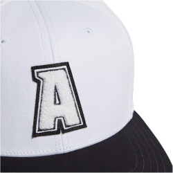 adidas Snapback Logo Cap 001A - white/black OSFM