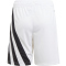 adidas Fortore 23 Shorts Kinder IK5734 - white/black 116