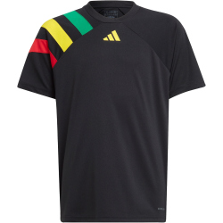 adidas Fortore 23 Trikot Kinder IK5730 - black/team green/team yellow/team colleg red 128