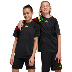 adidas Fortore 23 Trikot Kinder IK5730 - black/team green/team yellow/team colleg red 128